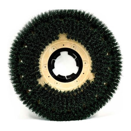 The Malish Corporation Malish 15" MAL-GRIT SCRUB Grit Brush w/NP-9200 Clutch Plate, Green 813015NP